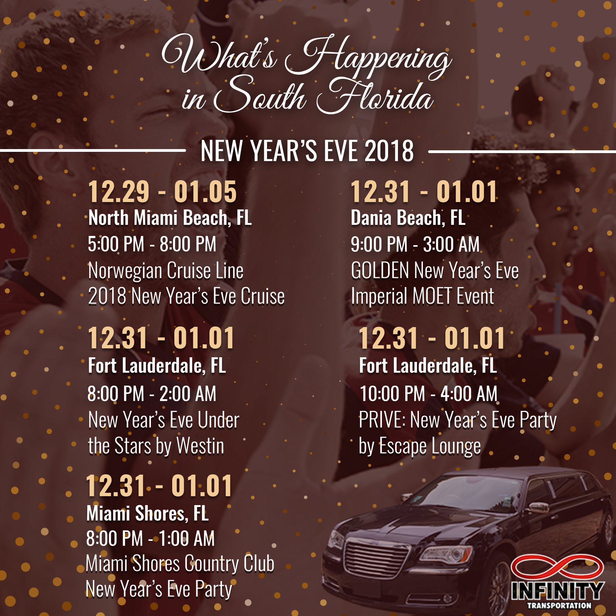 south florida events for new years eve 2018