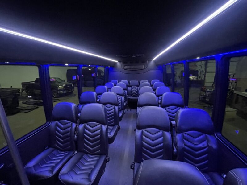 23-passenger mini-coach by Infinity Transportation