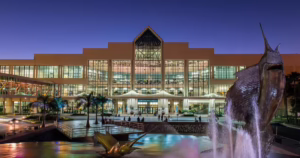 Main entrance of Broward County Convention Center