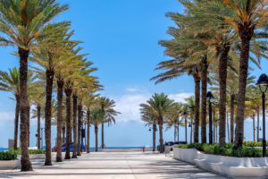Oceanfront views along Fort Lauderdale Beach