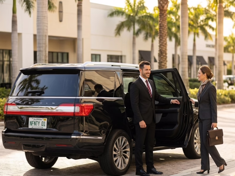 Professional chauffeur service by Infinity Transportation